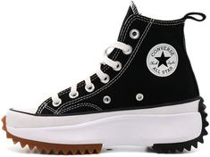 Amazon.com: Converse Women's Sneaker : Clothing, Shoes & Jewelry Run Star Hike High Top, Halloween Jars, Converse Run Star Hike, Style Converse, Sneaker Outfits, Converse Run, Vintage Converse, Run Star Hike, Black Platform Shoes