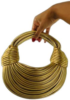 Queen Sheba, Gold Hand, Gold Hands, Royal Purple, Metallic Gold, Crossbody Strap, Gold Metal, Choker, Purse