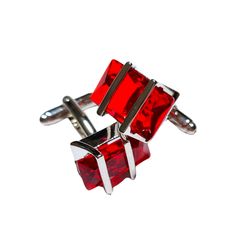 Main: Chrome Red Cufflinks Adjustable Red Formal Jewelry, Elegant Red Cufflinks For Formal Occasions, Classic Red Cufflinks For Formal Occasions, Red Rectangular Jewelry For Formal Occasions, Modern Ruby Jewelry For Formal Occasions, Red Polished Finish Formal Jewelry, Red Polished Finish Jewelry For Formal Occasions, Red Polished Jewelry For Formal Occasions, Formal Red Jewelry With Polished Finish