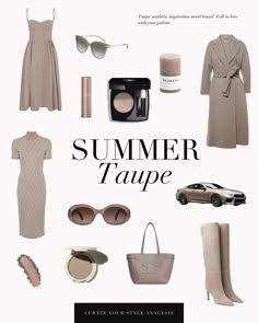 Colour Analysis + Personal Styling (@curateyourstyle) • Instagram photos and videos Taupe Mood Board, Summer Skin Tone, Color Analysis Summer, Cool True Summer, Muted Summer, Cool Summer Palette, True Cool Summer, Light Summer Color Palette, Soft Summer Palette