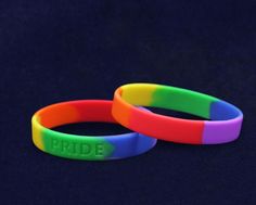 These inexpensive rainbow silicone bracelet wristbands are striped in the colors of the gay pride flag and are made of high quality 100% silicone that you can see and feel. The bracelets are embossed with the word PRIDE and are approximately 8 inches in circumference. Rainbow Products, Pride Bracelets, Gay Pride Bracelet, Bracelets Rainbow, Bell Curve, Teal Ribbon, Pride Bracelet, Rainbow Ribbon, American Psychological Association