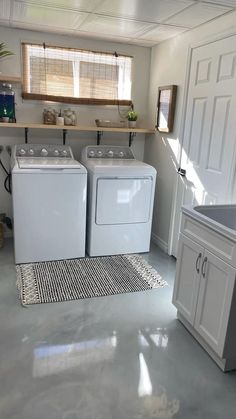 1995587850 laundry room decor, laundry room remodel, laundry quotes, laundry room organization, laundry room design  #laundryroomdecor #laundryroom Basement Laundry Area Ideas, Utility Room Makeover, Unfinished Basement Laundry Room, Unfinished Laundry Room, Basement Laundry Area, Unfinished Basement Laundry