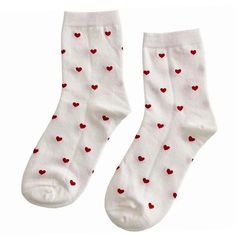 Material: Cotton, Spandex Aesthetic Socks, Socks Aesthetic, Dr Shoes, Heart Socks, Artsy Outfit, Style Kawaii, Soft Sock, Comfortable Socks, Cute Socks