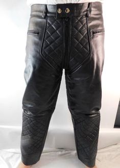 Dual Front Zip Fashion Pants / Leather Pants / Motorbike Leather Pant / Gay Leather Pants  ►About Material: For this Lace up Leather Pant we used real cowhide leather. We assure you that we use 100% original leather for our products. Grommet Are Rust Free. satin Lining will be used for this Pant. Biker Pants With Belt Loops And Standard Cut Leg, Fitted Straight Leg Motorcycle Bottoms, Casual Straight Leg Pants For Biker Events, Biker Bottoms Straight Leg For Motorcycling, Biker Straight Leg Bottoms For Motorcycling, Biker Style Straight Leg Bottoms For Motorcycling, Fitted Straight Leg Motorcycling Pants, Fitted Straight Leg Motorcycle Pants, Fitted Motorcycle Pants With Pockets