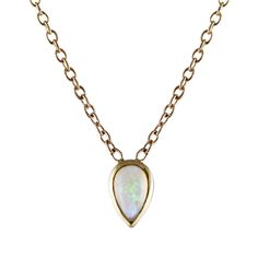 PEAR OPAL NECKLACE meh on this but the site sometimes has good stuff Elegant Ethiopian Opal Necklace In Gold, Teardrop Gemstone 14k Gold Jewelry, Elegant Cabochon Teardrop Pendant Necklace, 14k Gold Teardrop Gemstone Jewelry, Elegant Teardrop Pendant Cabochon Necklace, Elegant Ethiopian Opal Gemstone Necklaces, Minimalist Opal Pendant Jewelry, Elegant Ethiopian Opal Pendant Necklace, 14k Gold Teardrop Pendant With Gemstone