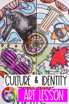 an art lesson for children to learn culture and identity