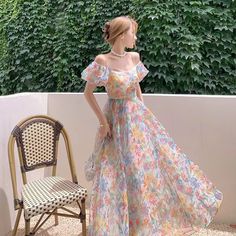 Floral Beach Dress, Backless Slip Dress, Birthday Dress Women, Boho Floral Maxi Dress, Girls Floral Dress, Vintage Floral Dress, Long Skirts For Women, Womens Floral Dress, Women's Evening Dresses