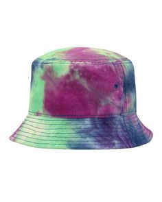 Tie-Dyed Bucket Cap - PURPLE PASSION - ONE SIZE | Sportsman Tie-Dyed Bucket Cap in Purple Passion | Cotton Synthwave Outfit, Baby Denim Jacket, Ty Dye, Lakers Hat, Beach Bucket Hat, Custom Bucket Hats, Kids Denim Jacket, Baby Tie, Pretty Hats