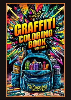 the graffiti coloring book volume 1