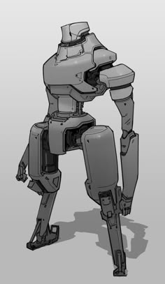 Fantasy Mech Art, Mech Robot Concept, Hardsurface Concept Art, Mechs Art, Cute Robot Art, Robot Reference, Sci Fi Mech, Robot Design Sketch, Robot Sketch