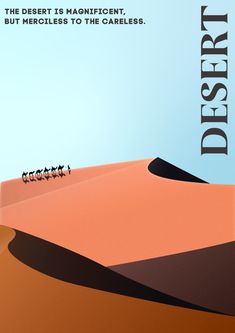 пустыня Bohemian Graphic Design Poster, Bohemian Poster Design, Desertification Poster, Desert Poster Design, Desert Typography, Easy Poster Ideas, Desert Graphic Design, Landscape Poster Design, Desert Branding