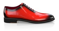 Men's Luxury Dress Shoes are handcrafted by individual order. Upper material is made by leather, premium leather. Insole and lining materials - leather. Your new shoes will be handcrafted especially for you and delivered for free to your home or office in 1-2 weeks. Included option for free return and remake if the shoes do not fit.Only now all this is available at an exclusive price of $255.00.Proceed with you order now. Luxury Oxfords With Red Sole And Pointed Toe, Red Leather Shoes With Round Toe For Party, Luxury Pointed Toe Oxfords With Red Sole, Red Leather Party Shoes With Pointed Toe, Leather Dress Shoes With Red Sole For Party, Red Round Toe Leather Shoes For Party, Party Leather Shoes With Red Sole, Red Pointed Toe Leather Party Shoes, Red Pointed Toe Leather Shoes For Party