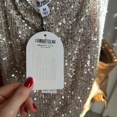 Silver sequin top from Steve Madden. Perfect new year’s eve top #glam Silver Sequin Top, New Year’s Eve, Top 40, Silver Sequin, Sequin Top, Steve Madden, Tank Tops Women, Sequin, Tank Top