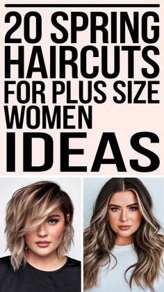 Looking for spring haircuts for plus size women ideas 2025? 🌷 These trendy hairstyles are perfect for enhancing facial features, adding volume, and creating a flattering look! From asymmetrical bobs to voluminous waves, find the best haircuts for plus-size women this season. Get inspired and refresh your style with these must-try cuts! 💕 Haircuts For Plus Size Women, Medium Short Hairstyles, Haircuts For Plus Size, Voluminous Waves, Spring Haircuts, Stacked Bob Haircut, Diamond Face Shape, Women Ideas, Asymmetrical Bob