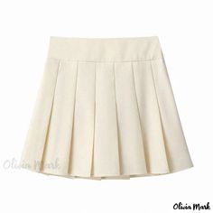 Olivia Mark - Solid Color Pleated Skirt for Sports and Casual Purposes Mesh Maxi Skirt, Sporty Casual, Half Skirt, Floral Mini Skirt, Leisure Activities, Elegant Skirt, Cocktail Dress Lace, Body Con Skirt, Active Wear Outfits