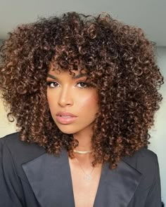 Curly Inspiration, 3c Curls, Natural Hairstyle Ideas, Afro Natural Hair, Afro Natural, Natural Afro Hairstyles, Natural Hairstyle, Naturally Curly Hair, Mermaid Hair