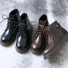 ❤Back strap lace-up boots❤ ᅠ ᅠ Dr. Martens Boots, Back Strap, Dr. Martens, Lace Up Boots, Black Boots, Combat Boots, Lace Up, Lace, Boots