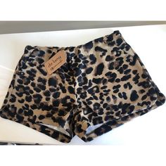 [New] Leopard Print Shorts Size: M Chic Leopard Print Short Bottoms, Chic Leopard Print Shorts, Chic Short Leopard Print Bottoms, Cheetah Shorts, Colorado Outfits, Lululemon Skirt, Under Shorts, Faux Leather Pencil Skirt, Leopard Shorts