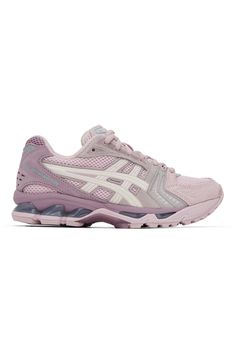 Pink GEL-KAYANO 14 Sneakers by Asics on Sale Asics Mesh Lace-up Sneakers, Asics Low-top Mesh Sneakers, Asics Mesh Functional Sneakers, Asics Sneakers With Rubber Waffle Outsoles For Light Sports, Functional Asics Mesh Sneakers, Functional Mesh Asics Sneakers, Pink High-top Sneakers With Translucent Outsole For Streetwear, Asics Mesh Sneakers For Jogging, Asics Sneakers With Laces For Jogging