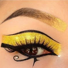 Style by Cat Starověký Egypt, House Of Lashes, Glitter Eye, Stage Makeup, Fantasy Makeup