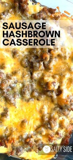 a casserole dish with meat and cheese on it