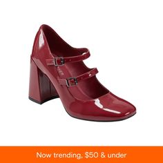 in stock Swim Trends, Statement Shoe, Block Heel Shoes, Kids Trend, Mens Trends, Pump Dress, Marc Fisher, Luxe Gifts, Sleek Fashion