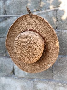 Bohemian Flat Brim Boater Hat For Travel, Bohemian Boater Hat With Flat Brim For Travel, Bohemian Straw Boater Hat For Travel, Bohemian Style Boater Hat With Short Brim For Travel, Bohemian Natural Color Hat Bands For Travel, Brown Bohemian Boater Hat For Beach, Bohemian Brown Boater Hat For Beach, Brown Braided Panama Hat For Beach, Bohemian Hat Bands In Natural Color For Travel