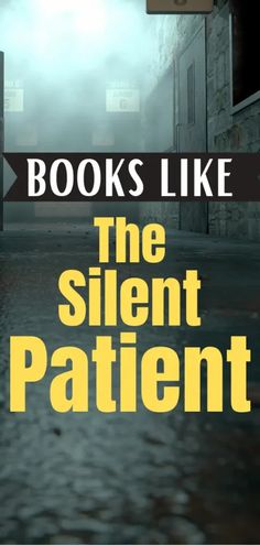 the cover of books like the silent patient