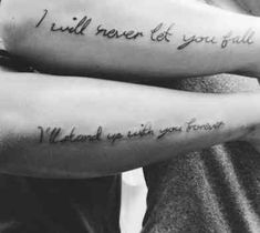 Quote Tattoos For Couples, Couple Tattoo Quotes, Wife Tattoos, Couple Tats, Marriage Tattoos, Him And Her Tattoos, Love Quote Tattoos, Tattoos Unique Meaningful, Wife Tattoo