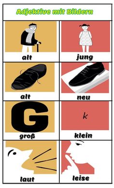 the different types of shoes are shown in this graphic diagram, which shows how to describe them