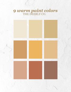 the different shades of paint that you can use to create your own wallpapers