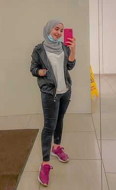 Dress With Hijab, Muslim Girl, Women Fashion, Athletic Jacket, Quick Saves