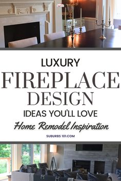 luxury fireplace design ideas you'll love