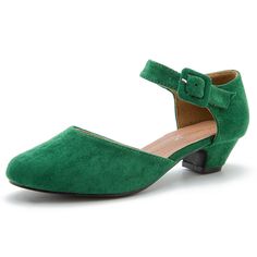 PRICES MAY VARY. WOMEN SUEDE GREEN SHOES: Manmade Leather or Velvet Upper, Soft Comfy Lining and Cushioning, Non-slip Rubber Outsole, Sturdy Low Chunky Heels providing stable arched support. Warm Prompt: The surface of the shoe should not get wet. If the surface is wet, it needs to be wiped off as soon as possible or dried with a hair dryer. If it is not treated in time, it may cause water stains or mildew on the upper! WOMEN LOW HEELS MEASURES: 4cm/1.57 inch, a comfortable chunky heel relieving Women Black Shoes, Low Chunky Heels, Work Pumps, Shoes For Work, I Love Green, Support Women, Dress Work, Low Block Heels, Dress Shoes Womens