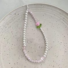 Korean Beads Phone Strap, Phone Strap Ideas, Yg Aesthetic, Beaded Mobile, Beaded Phone Strap, Hp Aesthetic