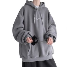 Wiaofellas Male Hoodie Coldproof Men Sweatshirt Pocket Male Hooded Fleece Lined Pullover Sweatshirt Daily Clothing Important InformationMaterial:PolyesterPackage Size:Size: M, Bust: 108cm/42.52", Clothes Length: 66cm/25.98", Sleeve: 60cm/23.62"(Approx.) Size: L, Bust: 112cm/44.09", Clothes Length: 68cm/26.77", Sleeve: 61cm/24.02"(Approx.) Size: XL, Bust: 116cm/45.67", Clothes Length: 70cm/27.56", Sleeve: 62cm/24.41"(Approx.) Size: 2XL, Bust: 120cm/47.24", Clothes Length: 72cm/28.35", Sleeve: 63c Male Hoodie, Sportswear Outfits, Harajuku Men, Men Hoodies, Streetwear Tops, Men Sweatshirt, Japanese Streetwear, Winter Sweatshirt, Blazer With Jeans