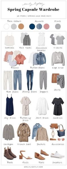 My Spring 2018 Capsule Wardrobe - Emily Lightly // slow fashion, sustainable fashion, spring 2018 style, simple living blog Minimalist Dress, Summer Capsule