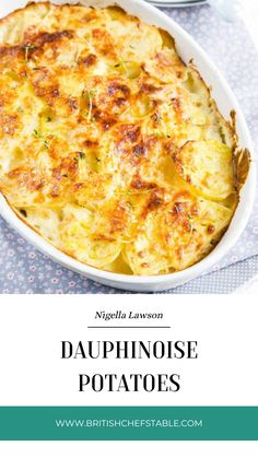 Nigella Dauphinoise Potatoes Best Potato Dauphinoise, Dauphanese Potatoes, Potatoes Lyonnaise Recipe, Dolphinoise Potatoes Recipe, Potato Dolphinoise Recipe, French Potato Casserole, Potato Daphonoise