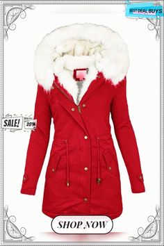 Women's Winter Jacket Parka Hoodie Jacket Hooded Cotton Outerwear For Cold Weather, Long Sleeve Winter Outdoor Parka, Winter Cotton Parka With Drawstring Hood, Winter Cotton Parka With Double-lined Hood, Cotton Winter Outerwear With Double-lined Hood, Casual Long Sleeve Parka With Fleece Lining, Hooded Parka For Winter, Winter Cotton Hoodie Outerwear, Winter Hooded Outerwear With Detachable Hood