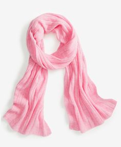 in stock Pink Scarf, Exchange Student, Pink Scarves, Gender Equality, Charter Club, Cashmere Scarf, Winter Accessories, Have A Great Day, Scarfs