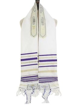 Lutoris Messianic Tallit Prayer Shawl by Bethlehem Gifts HolyLand Market Messianic Shawl Tallit The Messiah Tallit F3MD OOTDTY   These have been individually prayed over and anointed with olive oil. It's not just an ordinary prayer shawl you will receive but one that has been blessed.  Features: brand new and high quality Prayer shawl - new covenant christian sign messianic seal prayer shawl hebrew.  Spiritual gift for your love - this is a gift given from the heart and will touch the heart of t New Covenant, Christian Signs, The Messiah, Yom Kippur, Prayer Shawl, Spiritual Enlightenment, For Your Love, Spiritual Connection, Mexican Style