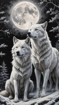 Wolves Tattoo, Wolf Picture, Find Your Spirit Animal, Dragon Wolf, Wolf Silhouette, Wolf Painting