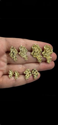 ✅HANDMADE  ✅ 100% BRAND NEW ✅10K REAL GOLD STAMPED  ✅AVERAGE WEIGHT     SMALL : .9 grams MEDIUM : 1.5 grams  LARGE : 2 grams  EXTRA LARGE : 4 grams  ✅ LENGTH     SMALL : 12mm  MEDIUM : 14.5mm LARGE : 20mm EXTRA LARGE : 26.5mm ✅ WIDTH  SMALL : 7mm  MEDIUM : 10mm LARGE : 12mm EXTRA LARGE : 16mm Gold Nugget Earrings As Gift, Gold Nugget Jewelry For Jewelry Making, Gold Nugget Earrings, Gold Nugget Jewelry, Nugget Earrings, Earrings Mens, Golden Nugget, Cloud Shapes, Gold Nugget