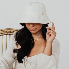 Our Clearwater Bucket Hat is the hat of the summer! This trendy style hat has a weaved like texture on it, is adjustable, and available in black and cream. Style it with your favorite summer outfit for a complete look! Measurements: Circumference 23" / Brim 2.5" Materials: 100% Polyester Cream Style, Instagram Blog, American Classic, Sweater Sale, Trendy Style, Country Chic, Clear Water, Swimwear Tops, Hat Fashion