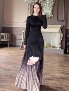 Eid Muslim Women Party Long Dress Vestidos Abaya Dubai Saudi Arabic Robe Morocco Autumn Jalabiya Party Long Dress, Long Dresses Elegant, Muslim Fashion Dress, Women Party, Dress Elegant, Muslim Women, Middle Age, Muslim Fashion, Morocco