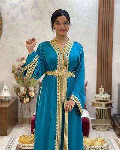 Are you looking for an elegant and traditional outfit for the summer? The Moroccan summer jellaba is perfect with its lightweight fabric and fine embroidery. If you like sets, the embroidered 2-piece djellaba is ideal with its intricate details. For a modest yet chic look, go for the hooded caftan. Each Moroccan dress you wear tells a part of the cultural history of the Arab world. For a special occasion like an Islamic wedding, nothing beats the Nikah dress, richly adorned. The hooded Moroccan Moroccan Accessories, Moroccan Wedding Dress, Moroccan Summer, Nikah Dress, Fine Embroidery, Moroccan Kaftan, Moroccan Wedding, Islamic Wedding, Arab World