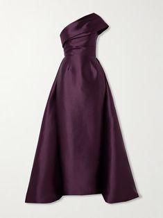 a purple dress on a white background