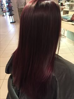 Violet Red Hair, Red Violet Color, Deep Red Hair, Wine Hair Color, Red Hair Inspiration, Wine Red Hair, Cherry Hair