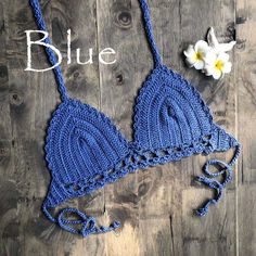 Summer Sexy Crochet Bikini Crop Tops Beachwear Hollow Out Bikini Bra Strap Vest Hanging Halter Tank Women's Cropped  -  GeraldBlack.com Lace Swimwear, Bra Strap, Halter Tank, Beachwear For Women, Boho Stil, Bra Straps, Women Swimsuits, Womens Swimwear, Crochet Bikini