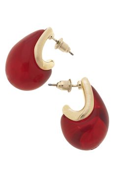 Achieve an elegant look with our Rosey Sculpted Marble Resin Drop Earrings in Burgundy. Made from high-quality resin, these drop earrings feature a beautiful sculpted design for a unique touch. The perfect accessory for any outfit, these earrings will effortlessly elevate your style. Marble Resin, Marble, Drop Earrings, High Quality, Design